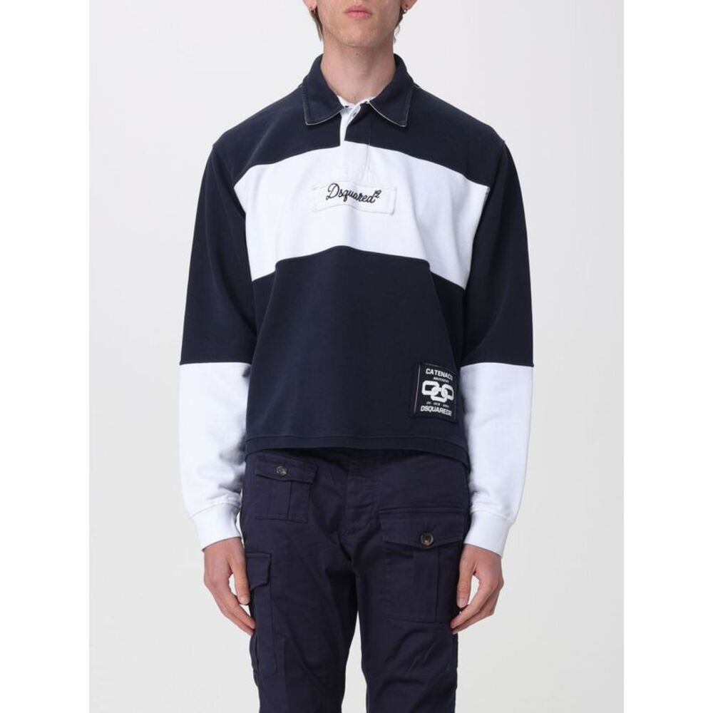 Dsquared2 Polo Shirt Men Navy